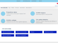 Frontpage screenshot for site: Prodaja motornih ulja i dijelova online (http://www.kupi-ulje.hr)