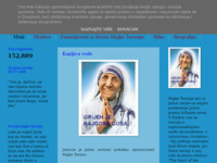 Frontpage screenshot for site: Blažena Majka Terezija (http://www.majkatereza.blogspot.com)