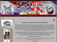 Frontpage screenshot for site: francuski buldog bordomax farm (http://www.francuskibuldog.com.hr)