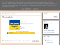 Frontpage screenshot for site: (http://zecina.blogspot.com)