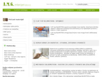 Frontpage screenshot for site: AMG interijeri d.o.o. (http://www.amg-interijeri.hr)