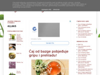 Frontpage screenshot for site: Čajevi kao lijek (http://caj-lijek.blogspot.com)