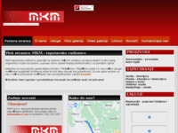 Frontpage screenshot for site: (http://www.mkm-ri.com)