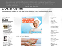 Frontpage screenshot for site: (http://bozijatisina.blogspot.com/)