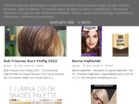 Frontpage screenshot for site: Frizure, frizura, kosa i frizerski saloni (http://www.frizura.net/)