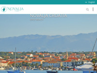 Frontpage screenshot for site: Agencija Novalja Turist (http://www.novaljaturist.com/)