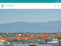 Frontpage screenshot for site: Agencija Novalja Turist (http://www.novaljaturist.com/)
