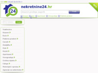 Slika naslovnice sjedišta: Nekretnine24.info - Internetski oglasnik za nekretnine (http://www.nekretnine24.info)
