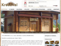 Slika naslovnice sjedišta: Krešoval - Prodaja i montaža drvenih kuća (http://www.kresoval.hr)