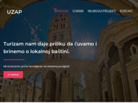 Frontpage screenshot for site: Udruga za promoviranje turističkih destinacija, proizvoda i usluga UZAP (http://www.uzaphr.org)
