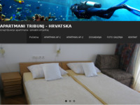 Frontpage screenshot for site: Apartmani Tribunj - iznajmljivanje apartmana (http://www.vbaric.hr/)