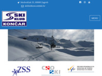 Slika naslovnice sjedišta: Skijaški klub Končar (http://www.ski.hr)
