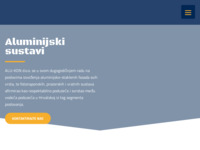 Frontpage screenshot for site: Alu-kon d.o.o. (http://www.alu-kon.hr/)