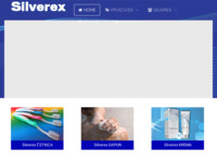 Frontpage screenshot for site: (http://www.silverex.hr)