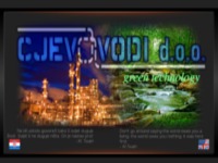 Frontpage screenshot for site: Cjevovodi d.o.o. (http://www.cjevovodi.hr)