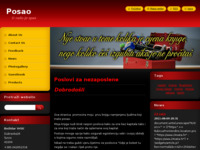 Frontpage screenshot for site: Poslovi za nezaposlene (http://posao.webnode.com)