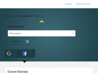 Frontpage screenshot for site: PVC stolarija - Educirajte se kako naći najbolju (http://www.stolarijapvc.hr)