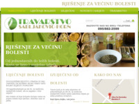Frontpage screenshot for site: Liječenje bolesti travama (http://travar-ps.com/)