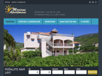 Frontpage screenshot for site: Apartmani Mariani - privatni smještaj u Komiži (http://apartmentskomiza.net/)