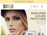 Frontpage screenshot for site: Kozmetika Nikel (http://www.nikel.com.hr)