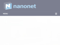 Frontpage screenshot for site: (http://www.nanonet.hr)