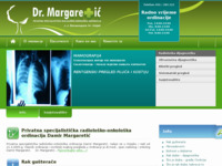 Frontpage screenshot for site: (http://www.radiolog-margaretic.hr)