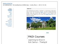 Frontpage screenshot for site: Pansion Komen - Rupa, hrvatska (http://rupa.serve4.com)