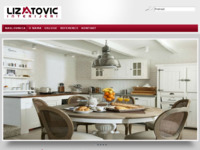 Frontpage screenshot for site: Lizatović interijeri (http://www.lizatovic-interijeri.hr)