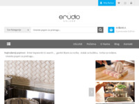Frontpage screenshot for site: (http://www.erudio-usluge.hr)