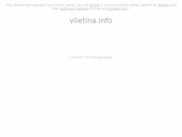 Frontpage screenshot for site: ViletinA umjetnički kreator (http://www.viletina.info)