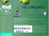 Frontpage screenshot for site: Teniski klub Chromos (http://tk-chromos.hr)