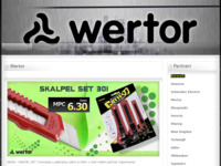 Frontpage screenshot for site: Wertor ekskluzivni svijećnjaci (http://www.wertor.eu)
