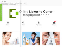 Frontpage screenshot for site: (http://www.mojaljekarna.hr)