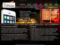 Frontpage screenshot for site: (http://www.mojiphone.com)