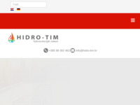 Frontpage screenshot for site: Hidro-tim, obrt za hidroizolacije (http://www.hidro-tim.hr)