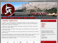 Frontpage screenshot for site: (http://www.judobiokovo.com)