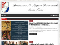 Frontpage screenshot for site: Bratovština sv. Stjepana Prvomučenika Gorica - Sovići (http://www.bratovstina.com)