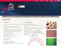 Frontpage screenshot for site: SBG Grupa (http://www.sbggrupa.com)