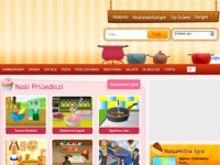 Frontpage screenshot for site: Igre Kuhanja (http://www.igrekuhanja.hr/)