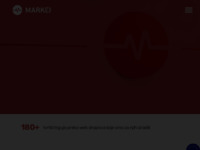Frontpage screenshot for site: Marker.hr - web agencija specijalizirana za izradu web trgovina, programiranje po mjeri i virtualne (http://www.marker.hr)