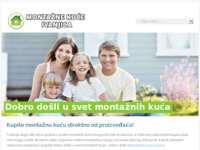 Frontpage screenshot for site: Montažne kuće Ivanjica (http://montaznekuceivanjica.com/)
