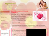 Frontpage screenshot for site: Impotencija (http://www.impotencija.savjeti.biz/)