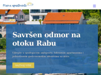 Slika naslovnice sjedišta: Apartmani Rab Barbat - Apartmani Mama (http://www.mama-rab.net)