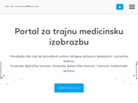 Slika naslovnice sjedišta: E-medicina - portal za edukaciju liječnika (http://www.e-medicina.hr)