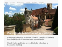 Frontpage screenshot for site: Sudski tumač za češki jezik (http://www.bohemia.com.hr)