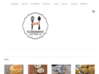 Frontpage screenshot for site: Kužinavanje blog / recepti slatkih i slanih jela / priprema hrane - Hrvoje Medić (http://www.kuzinavanje.com)