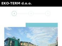 Frontpage screenshot for site: (http://www.eko-term.hr)