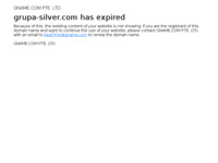 Frontpage screenshot for site: (http://www.grupa-silver.com)