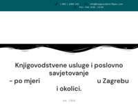 Frontpage screenshot for site: (http://www.knjigovodstvo-filipec.com)