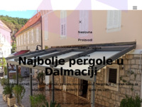 Frontpage screenshot for site: Obrt Balun - Garažna vrata, tende, ograde (http://www.balun.hr)